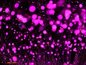 Preview wallpaper glare, bokeh, purple, lilac, circles