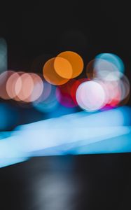 Preview wallpaper glare, circles, bokeh, blur, lights