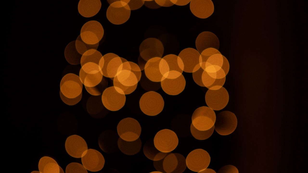 Wallpaper glare, circles, bokeh, lights