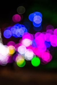 Preview wallpaper glare, circles, bright, colorful