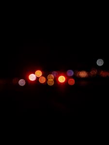 Preview wallpaper glare, circles, grid