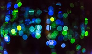 Preview wallpaper glare, circles, light