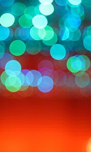 Preview wallpaper glare, circles, light