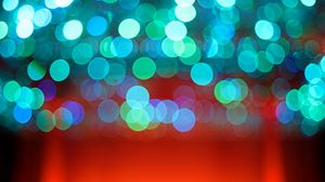 Preview wallpaper glare, circles, light
