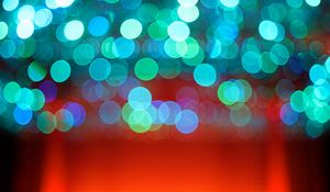 Preview wallpaper glare, circles, light