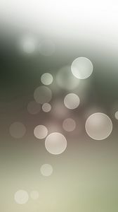 Preview wallpaper glare, circles, light, shape, faded