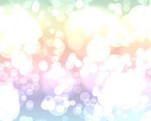 Preview wallpaper glare, circles, light, bright, pale