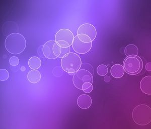 Preview wallpaper glare, circles, purple