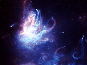Preview wallpaper glare, light, clot, bright, abstraction