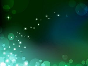 Preview wallpaper glare, light, green, abstract