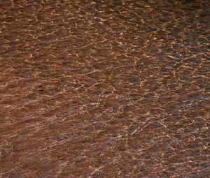 Preview wallpaper glare, water, ripples, sand, distortion