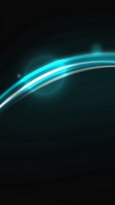 Preview wallpaper glare, wave, neon, lights, wavy