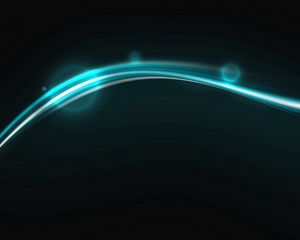 Preview wallpaper glare, wave, neon, lights, wavy