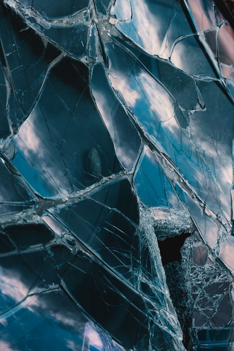 Download wallpaper 800x1200 glass, broken, cranny, shards, texture iphone  4s/4 for parallax hd background