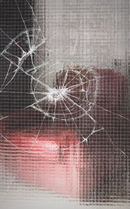 Preview wallpaper glass, cranny, broken