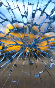 Preview wallpaper glass, cranny, broken, distortion