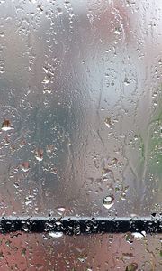 Preview wallpaper glass, drop, rain, texture