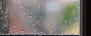 Preview wallpaper glass, drop, rain, texture