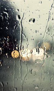 Preview wallpaper glass, drop, rain, moisture