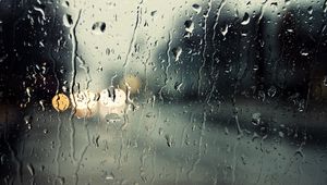 Preview wallpaper glass, drop, rain, moisture