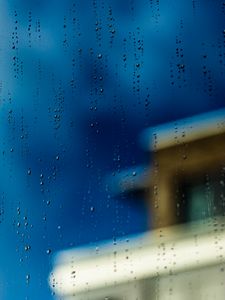 Preview wallpaper glass, drops, macro, wet, transparent