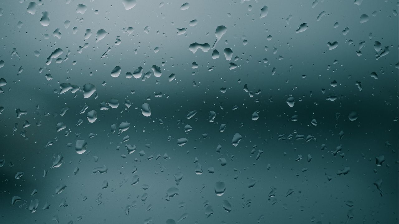 Wallpaper glass, drops, macro, rain