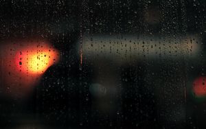 Preview wallpaper glass, drops, macro, rain, glare