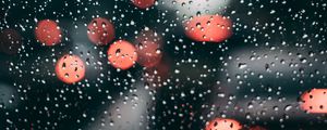 Preview wallpaper glass, drops, macro, surface, wet