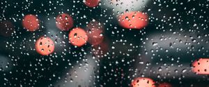 Preview wallpaper glass, drops, macro, surface, wet