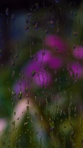 Preview wallpaper glass, drops, rain, water, blur