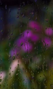 Preview wallpaper glass, drops, rain, water, blur