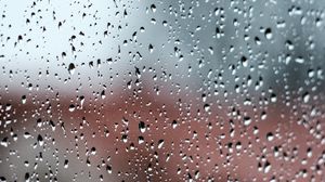 Preview wallpaper glass, drops, rain, macro, blur