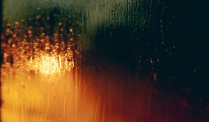 Preview wallpaper glass, drops, rain, macro, glare