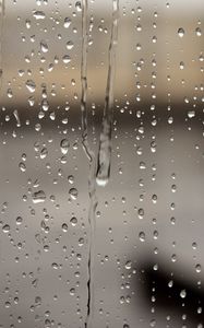 Preview wallpaper glass, drops, rain, macro, wet, transparent