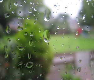 Preview wallpaper glass, drops, rain, macro, transparent