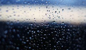 Preview wallpaper glass, drops, rain, wet, macro