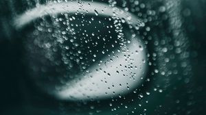 Preview wallpaper glass, drops, rain, blur, macro, mirror