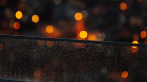 Preview wallpaper glass, drops, spray, blur, glare