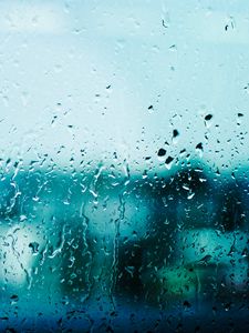 Preview wallpaper glass, drops, surface