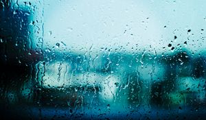 Preview wallpaper glass, drops, surface