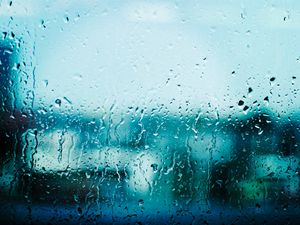 Preview wallpaper glass, drops, surface