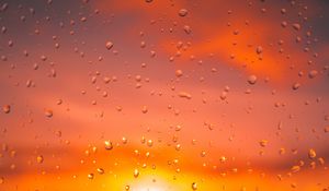 Preview wallpaper glass, drops, surface, light