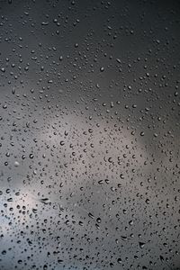 Preview wallpaper glass, drops, surface, macro, rain, gray