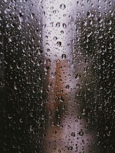 Preview wallpaper glass, drops, water, macro, wet