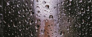 Preview wallpaper glass, drops, water, macro, wet