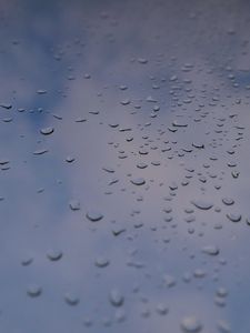 Preview wallpaper glass, drops, water, macro