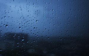 Preview wallpaper glass, drops, wet, rain, transparent, moody, window