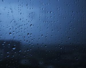Preview wallpaper glass, drops, wet, rain, transparent, moody, window