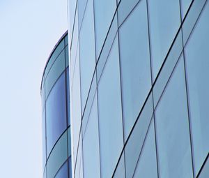Preview wallpaper glass, facade, building