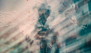 Preview wallpaper glass, liquid, paint, spots, splashes, abstraction